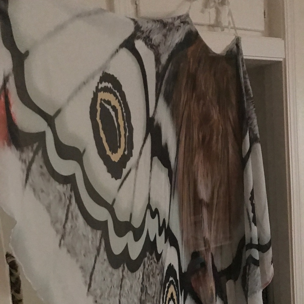 butterfly wing scarf cape festival costume
